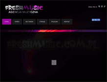 Tablet Screenshot of freshmusic.com.pl