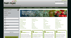 Desktop Screenshot of freshmusic.com